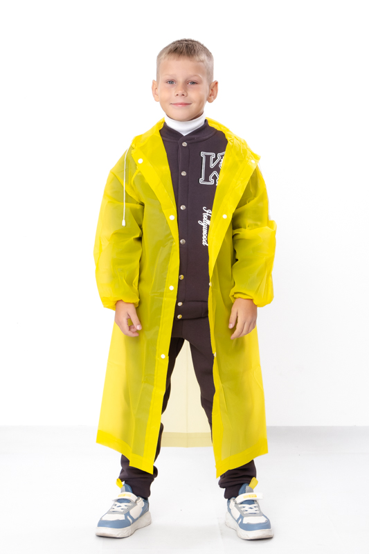 Дощовик дитячий з капюшоном